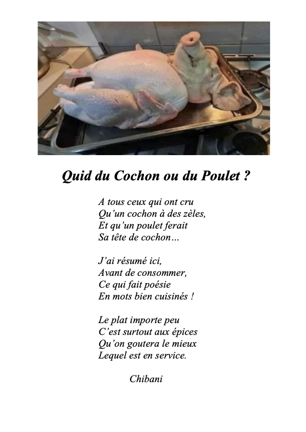 Poème Très Cochon